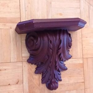 Wall shelf sconce wall decor